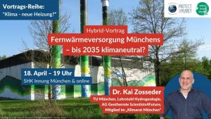 Fernwärmeversorgung Münchens – bis 2035 klimaneutral